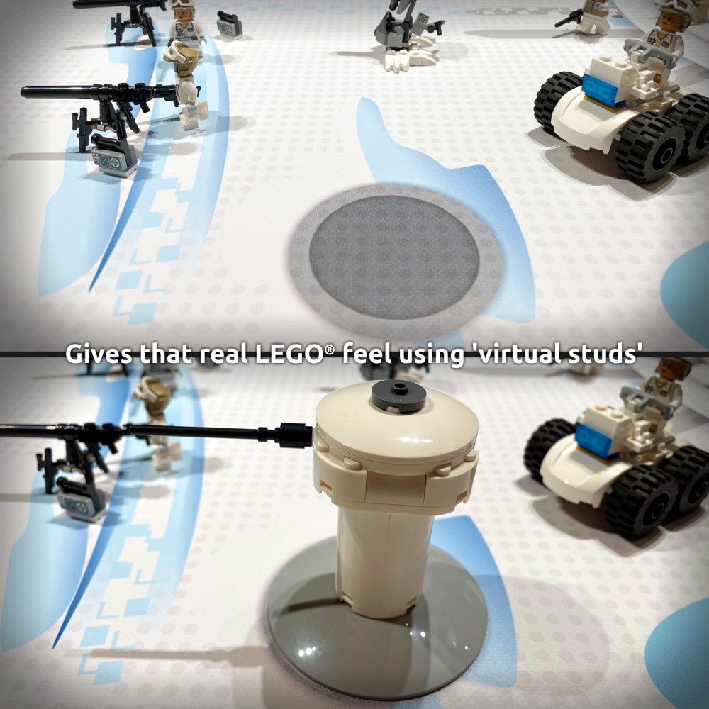  | Space | BrickMap Playmat for LEGO Star Wars size 3x7 baseplates